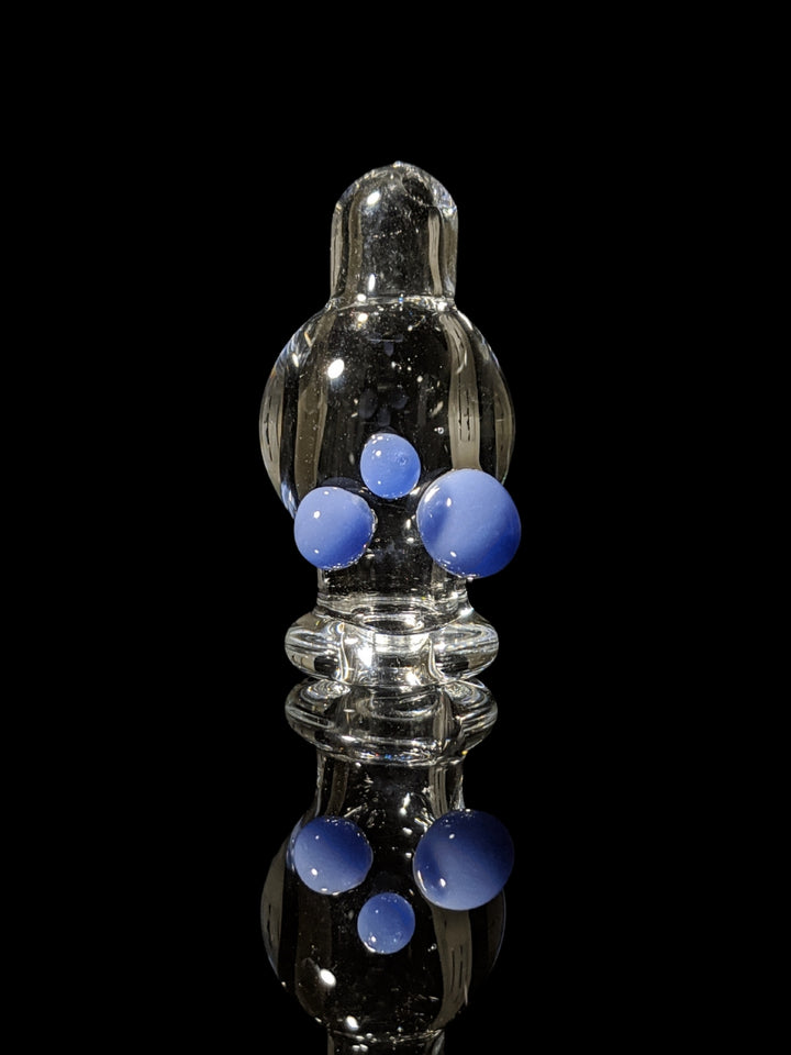 Spinner Lilac Bubble Cap - Grand Master Glass