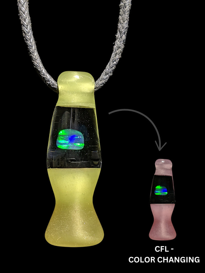 Color Changing Lava Lamp Pendant - OopaziGlass