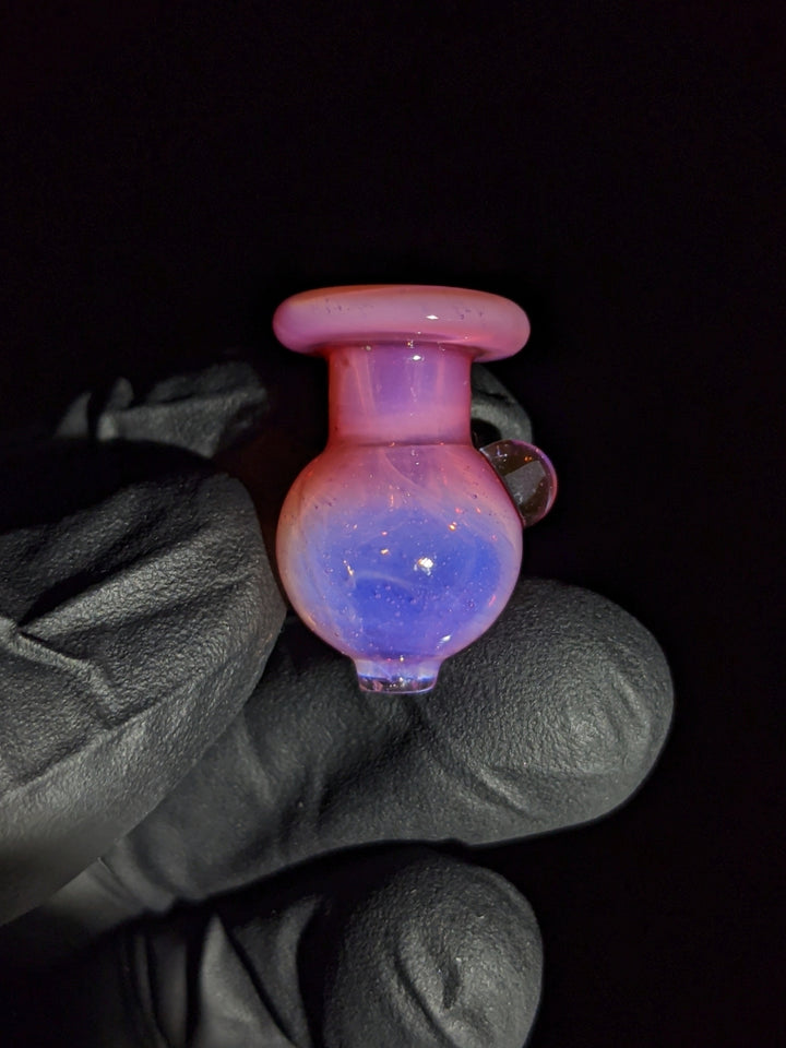 Puffco Pink Bubblegum Bubble Cap - Strawberry Glass