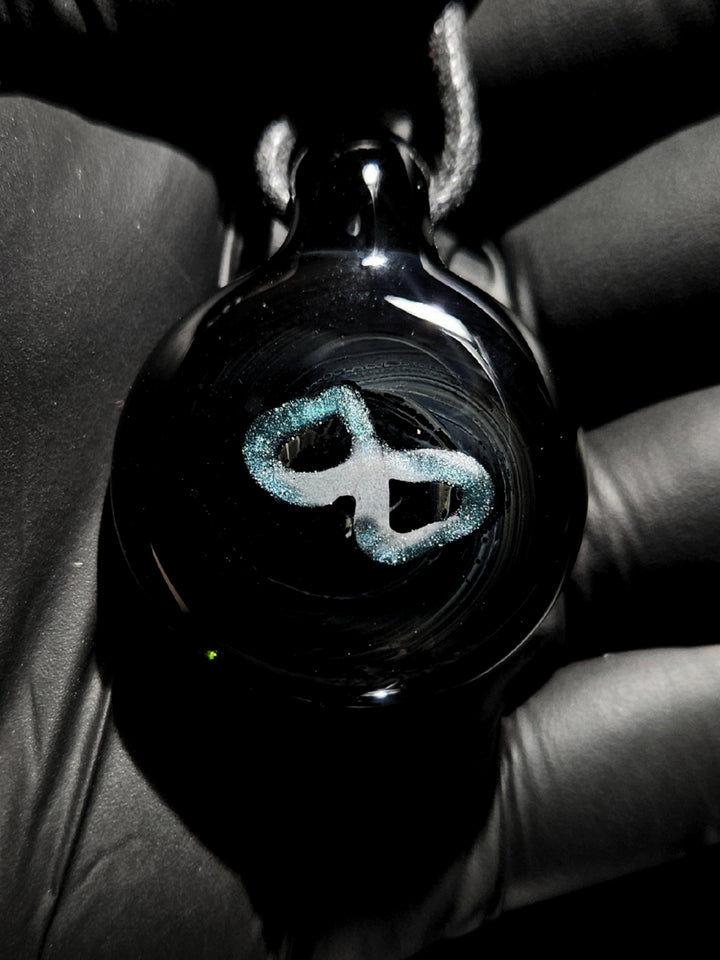 Face Implosion Pendant #2 - OopaziGlass