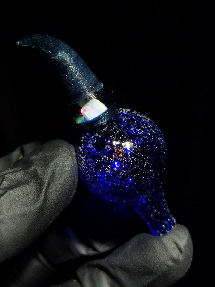 Horn Dichro Opal Bubble Cap - JFK Glass