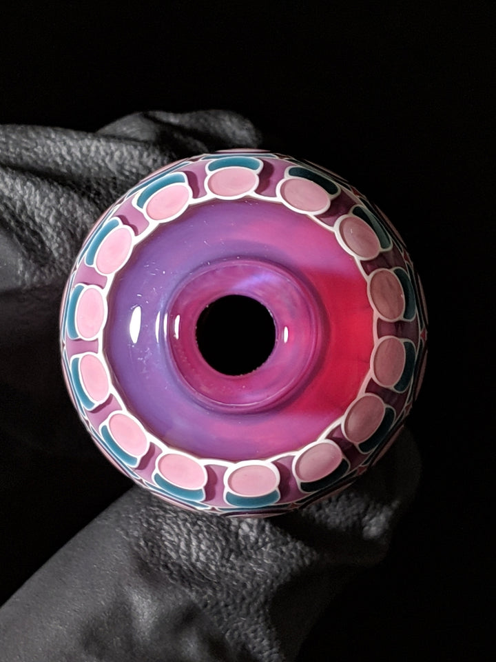 Royal Jelly Dot Stack Bubble Cap - Olour_Glass