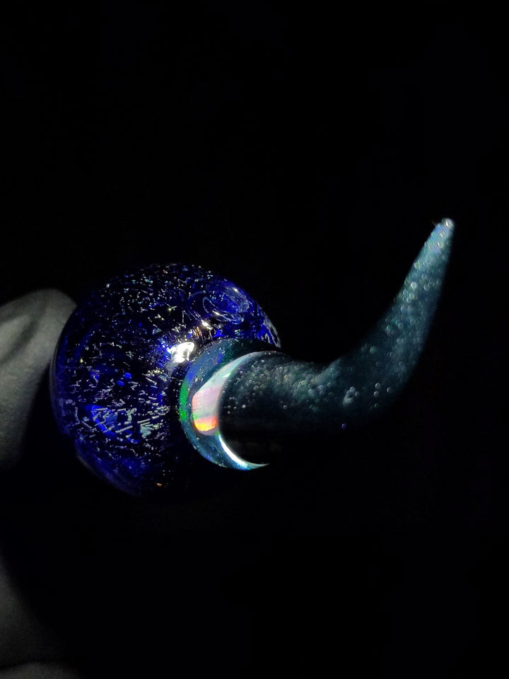 Horn Dichro Opal Bubble Cap - JFK Glass