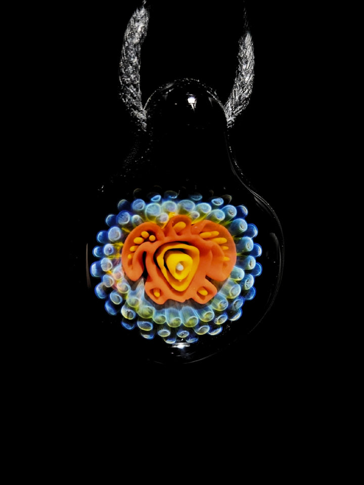 Turtle Implosion Pendant #1 - OopaziGlass