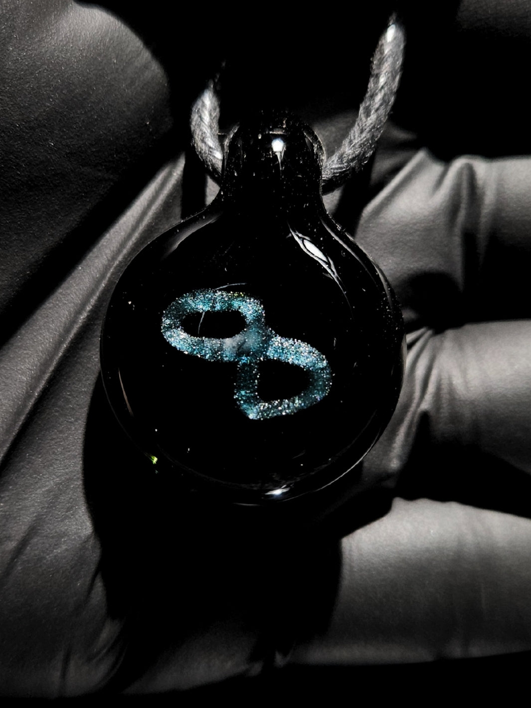 Turtle Implosion Pendant #1 - OopaziGlass