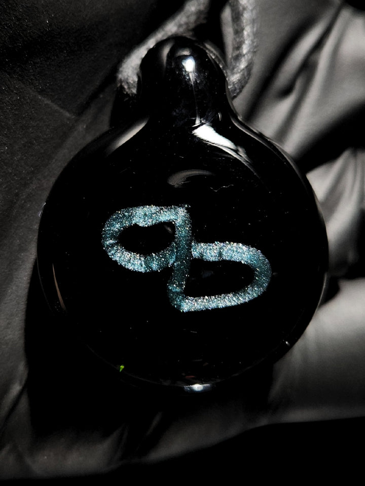 Face Implosion Pendant #7 - OopaziGlass