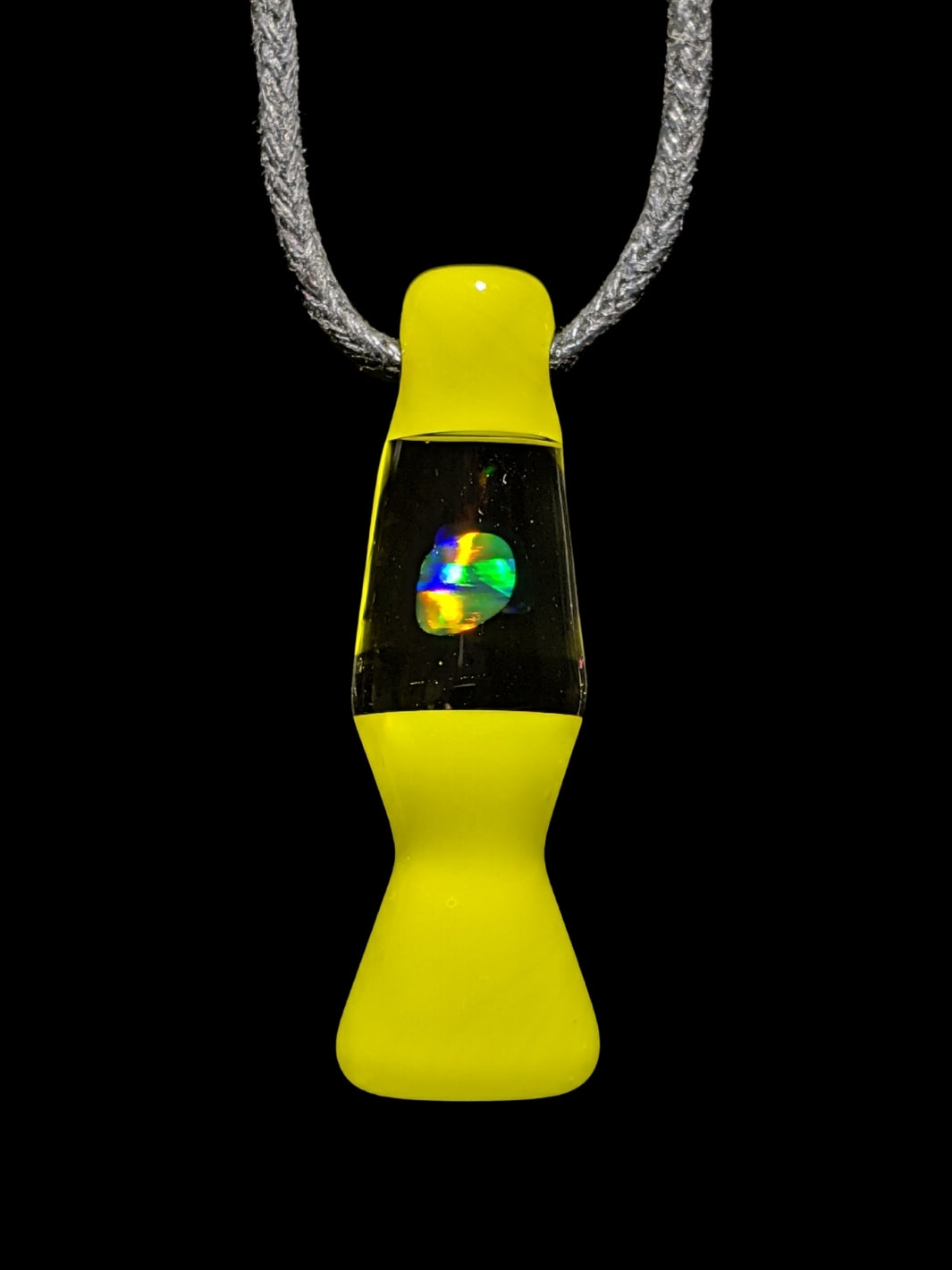 Lemon Drop Lava Lamp Pendant - OopaziGlass