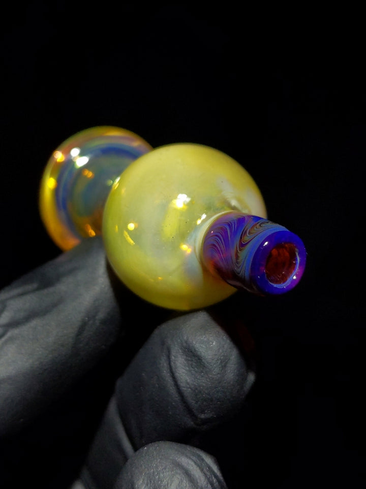 Fumed Bubble Cap - JFK Glass