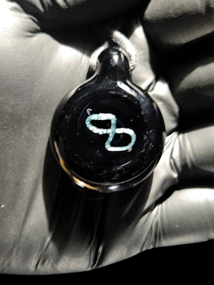 Face Implosion Pendant #6 - OopaziGlass