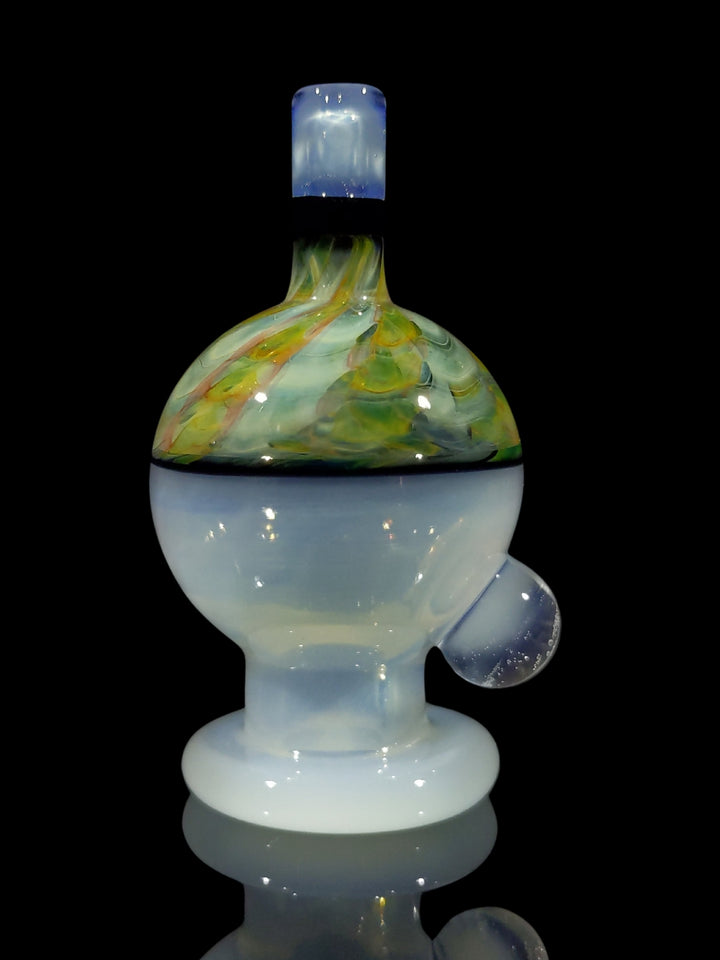 UV - White / Pink Bubble Cap - Strawberry Glass