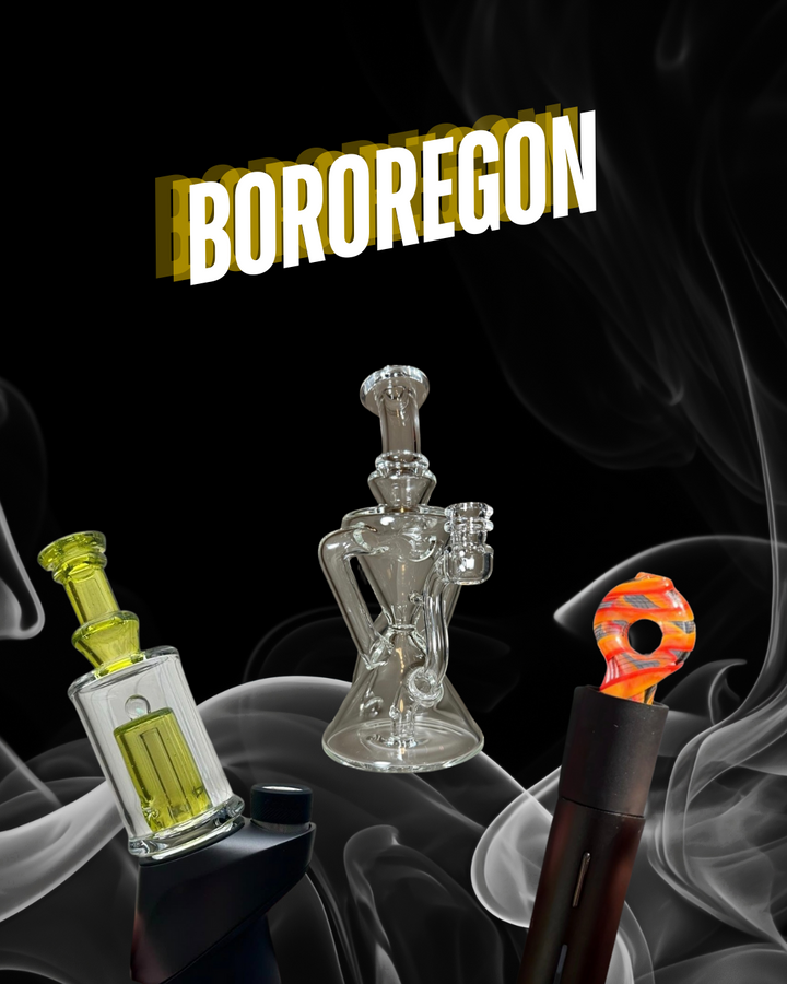 BorOregon Clear Donut Pivot Tops