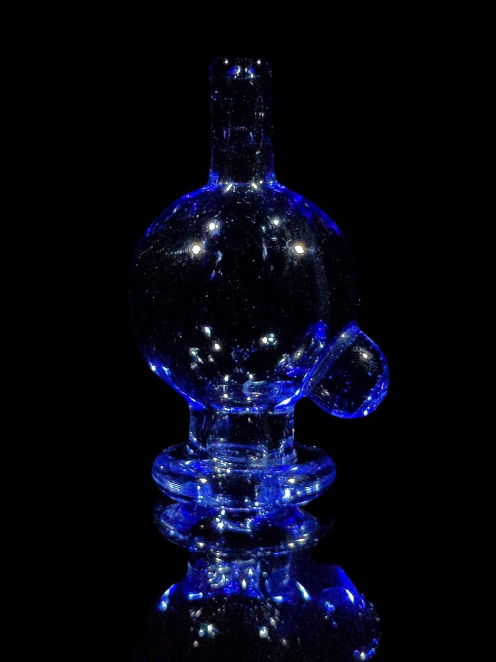 Sapphire Bubble Cap - Strawberry Glass