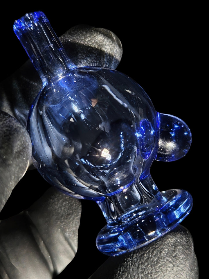 Sapphire Bubble Cap - Strawberry Glass
