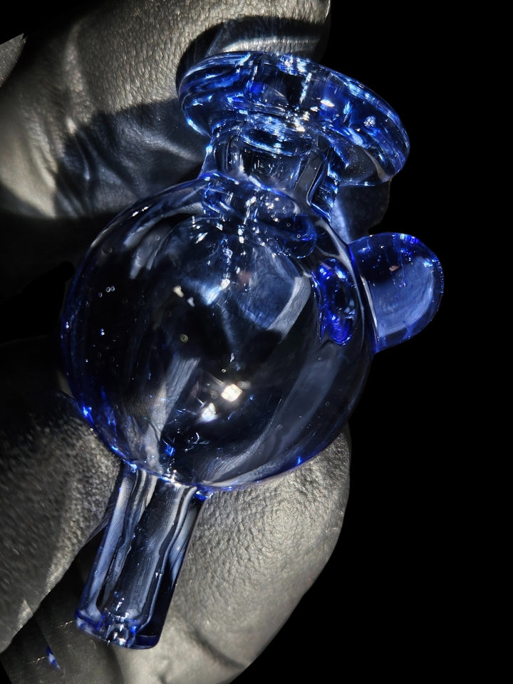 Sapphire Bubble Cap - Strawberry Glass