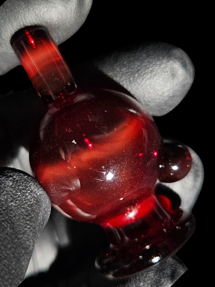 Red Sea Bubble Cap - Strawberry Glass