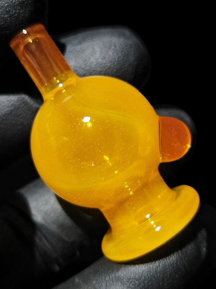 Orange Creamsicle Bubble Cap - Strawberry Glass