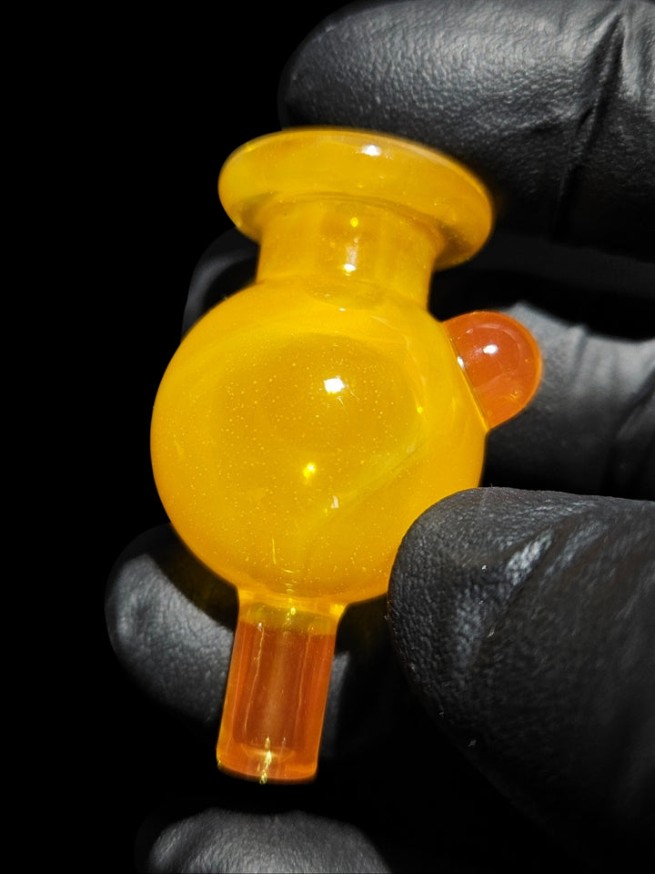 Orange Creamsicle Bubble Cap - Strawberry Glass