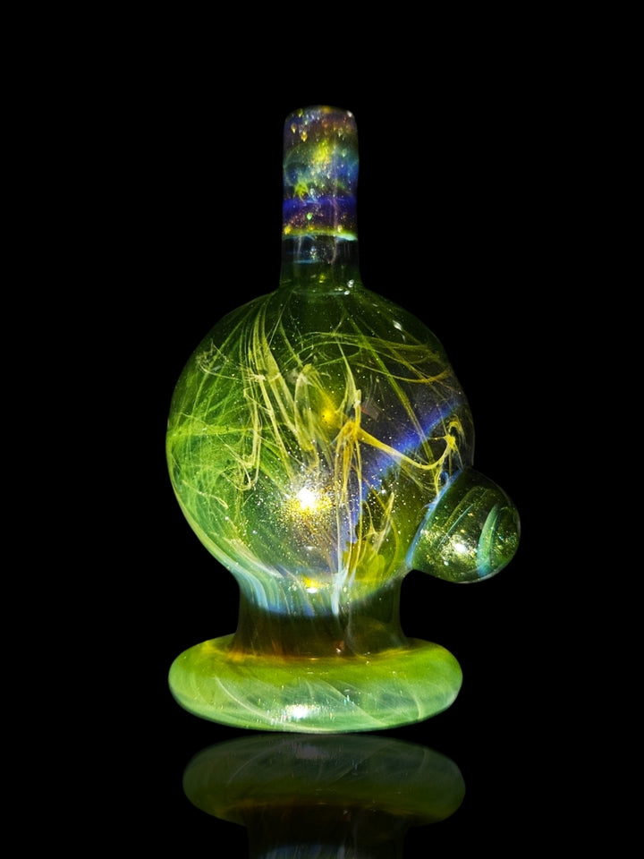 Green Space Bubble Cap - Strawberry Glass