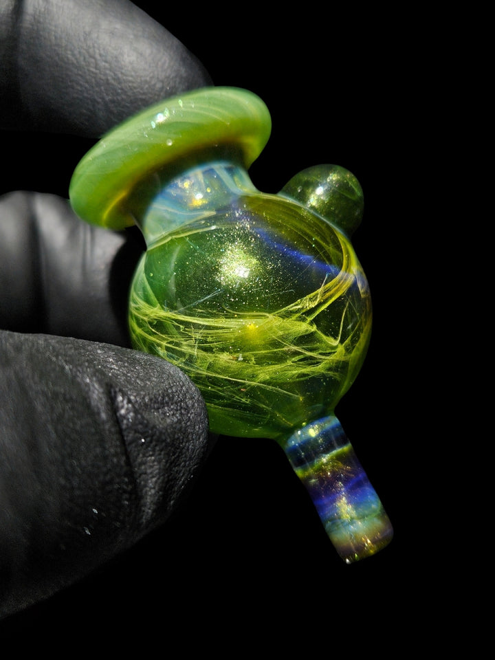 Green Space Bubble Cap - Strawberry Glass
