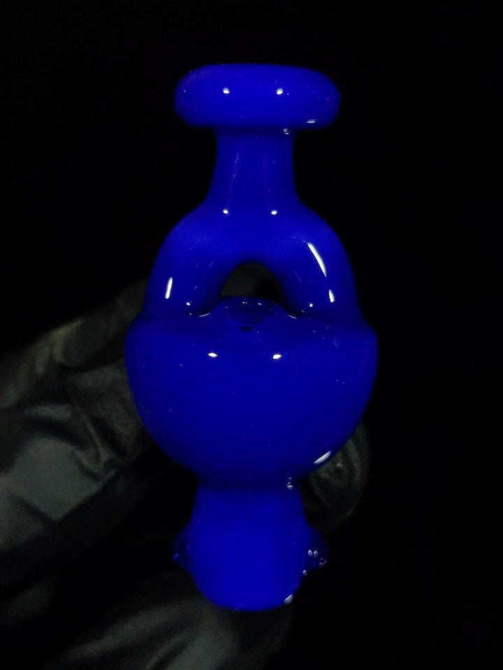 Spinner Deja Blue Bubble Cap - KizmitGlass