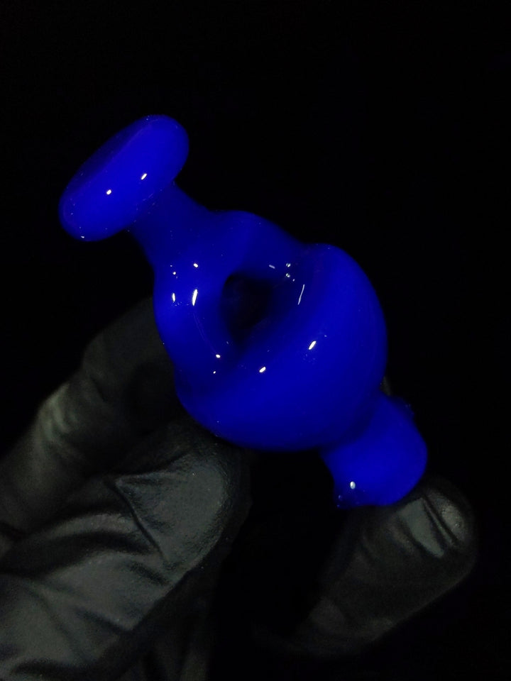 Spinner Deja Blue Bubble Cap - KizmitGlass