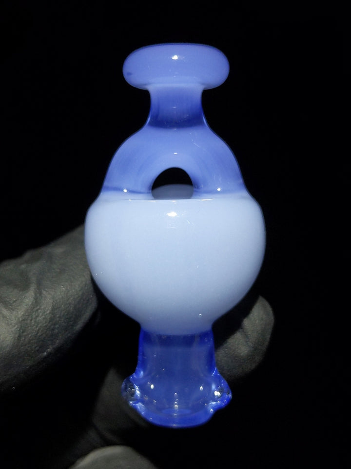 Spinner Baby Blue Bubble Cap - KizmitGlass
