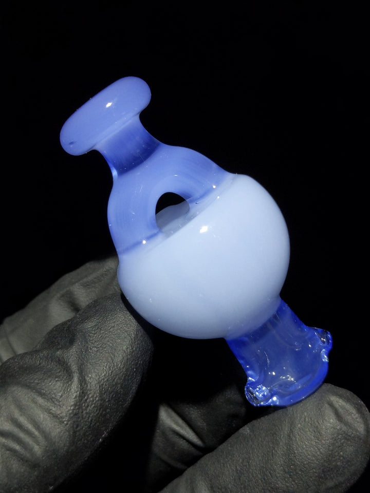 Spinner Baby Blue Bubble Cap - KizmitGlass