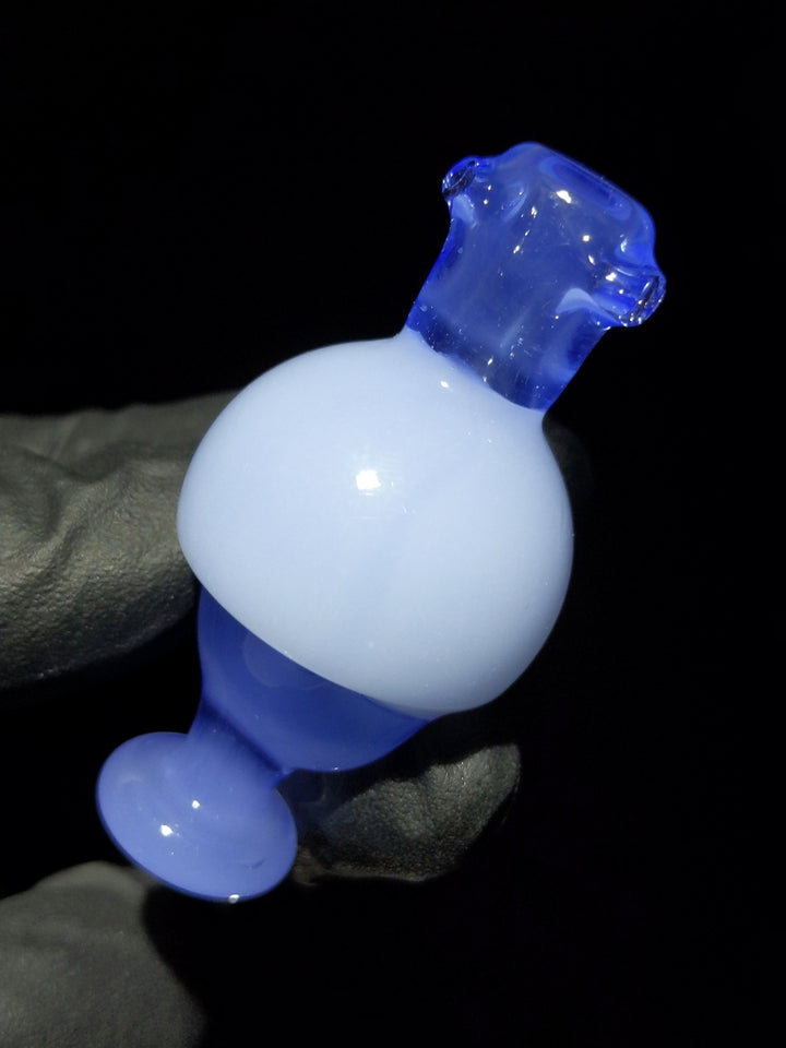 Spinner Baby Blue Bubble Cap - KizmitGlass