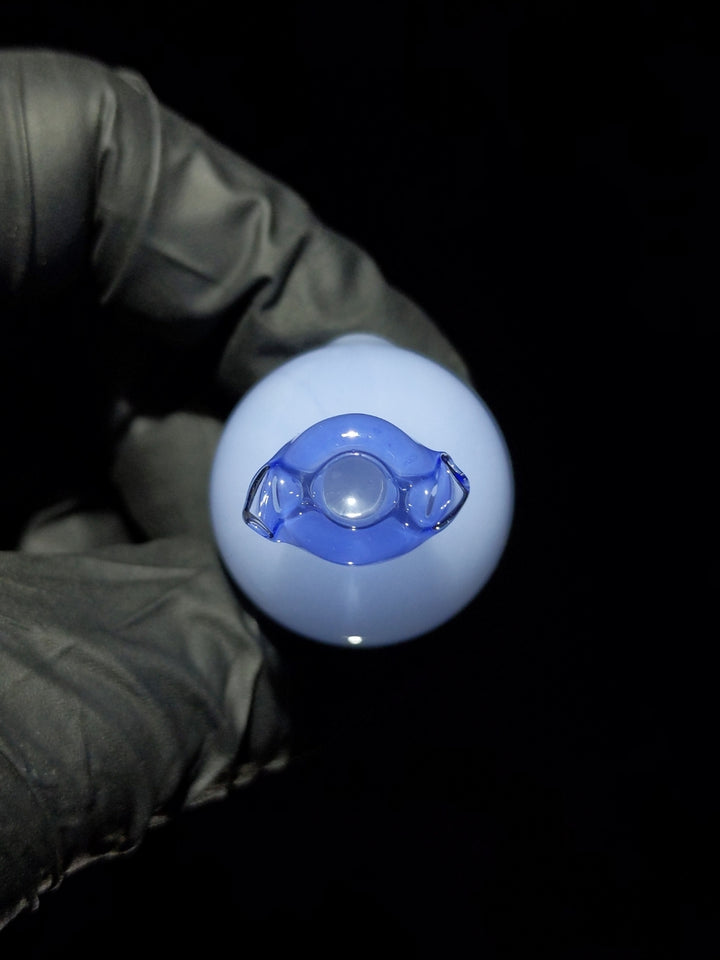 Spinner Baby Blue Bubble Cap - KizmitGlass