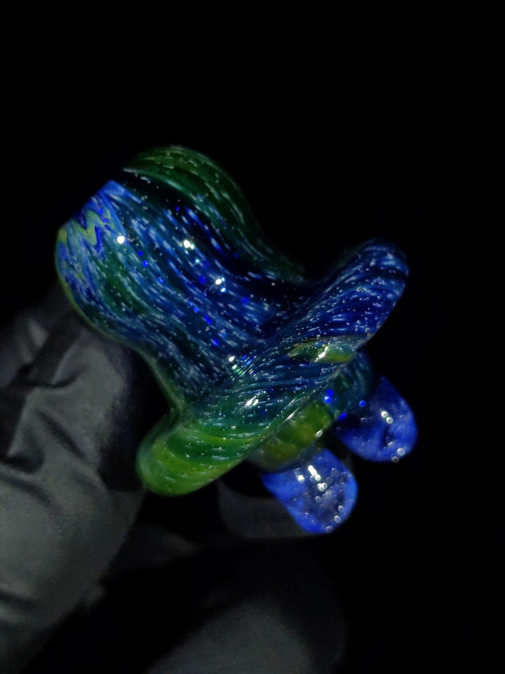 Spinner Green Space Tech Flat Cap - MessyGlass