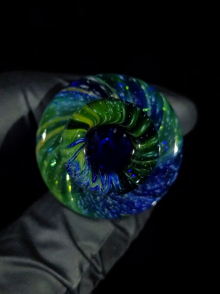 Spinner Green Space Tech Flat Cap - MessyGlass