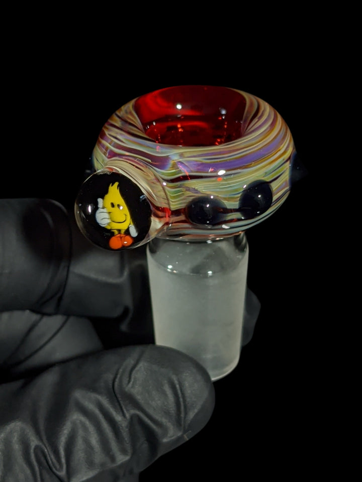 Fire Milli 14mm Bowl - MessyGlass