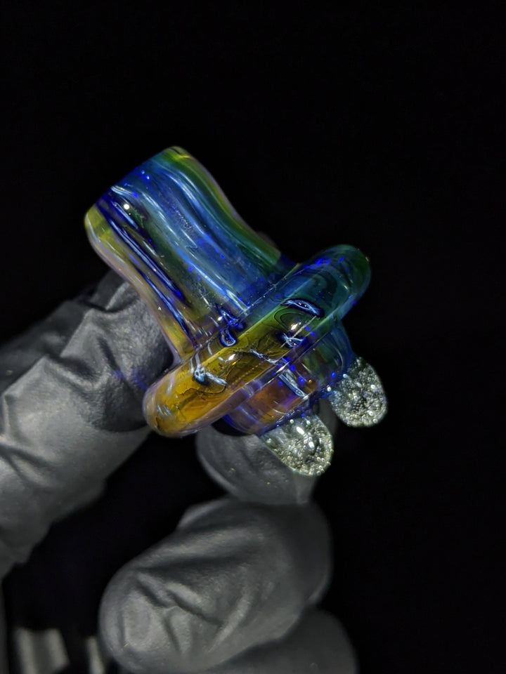 Spinner Brown Space Tech Flat Cap - MessyGlass