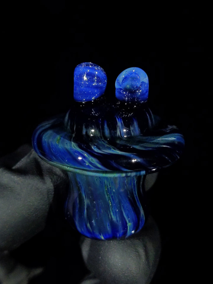 Spinner Black Space Tech Flat Cap - MessyGlass