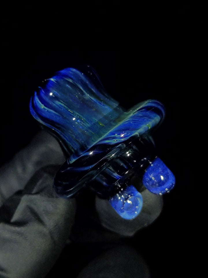 Spinner Black Space Tech Flat Cap - MessyGlass