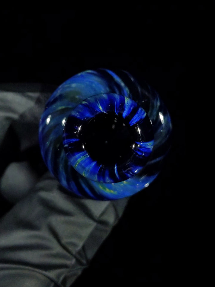 Spinner Black Space Tech Flat Cap - MessyGlass