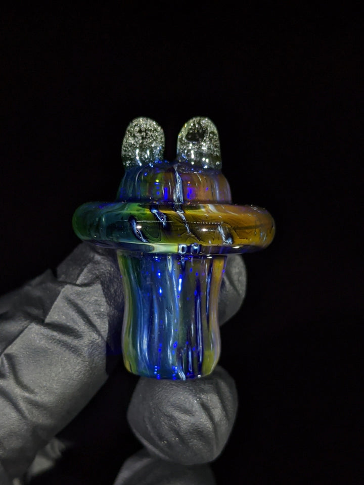 Spinner Brown Space Tech Flat Cap - MessyGlass