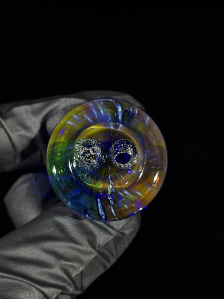 Spinner Brown Space Tech Flat Cap - MessyGlass