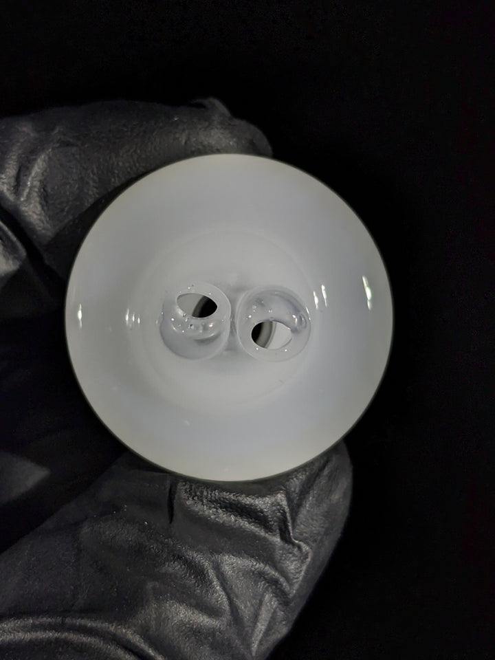 Spinner White UV Flat Cap - MessyGlass