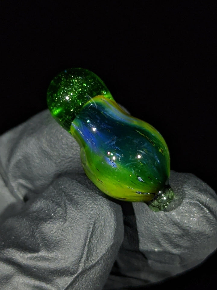 Puffco Green Space Bubble Cap - Messy Glass
