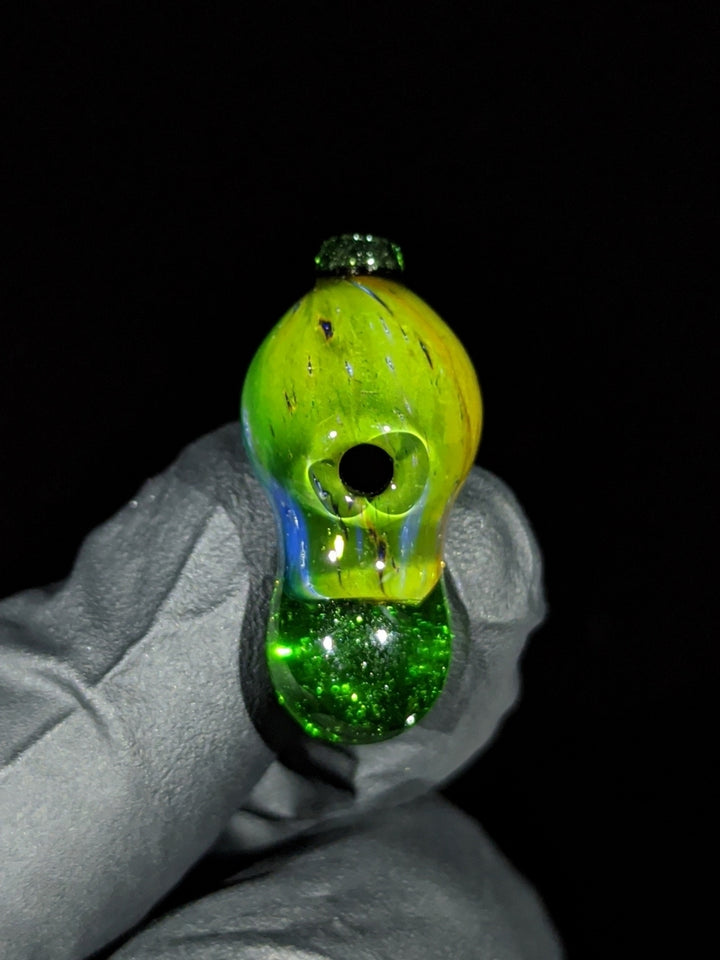 Puffco Green Space Bubble Cap - Messy Glass
