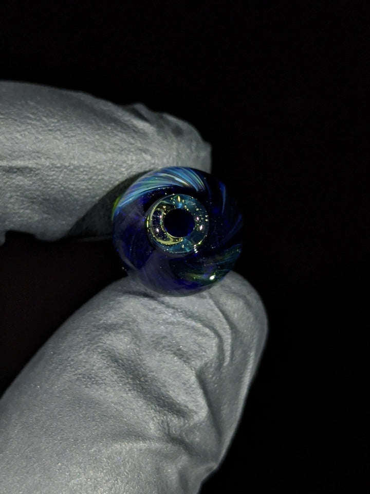 Puffco Silky Seaweed Bubble Cap - Messy Glass