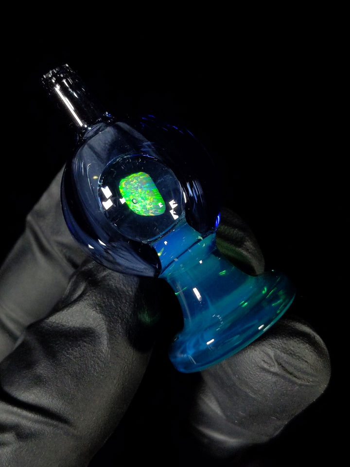 Ocean Full Colored Opal Bubble Cap - Soup_Glass