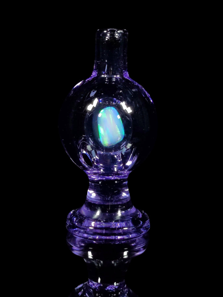 Purple Rain Full Colored Opal Bubble Cap - Soup_Glass