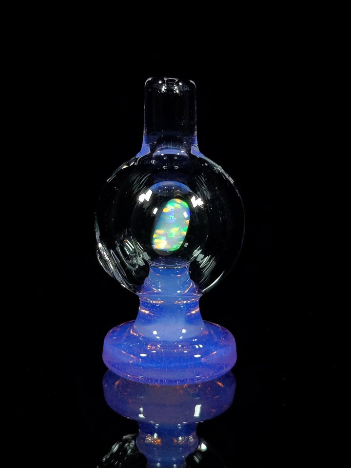 Pink Jelly Opal Bubble Cap - Soup_Glass