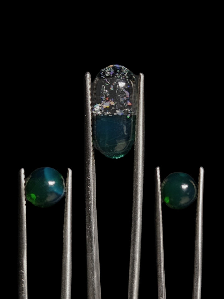 Crushed Opal Slurper Terp Pill Set #2 - NuzzyGlass