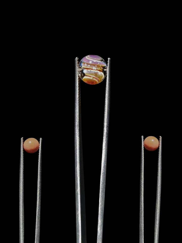 Fumed Spiral Slurper Terp Pearl Set - NuzzyGlass