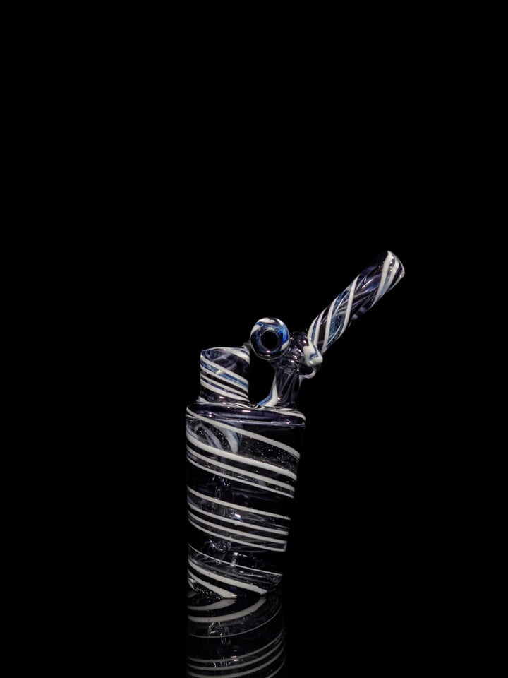 Mini Terp Pendant Cup Black Swirl - WeaponOfGlassDestruction