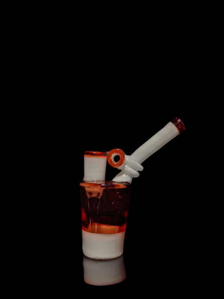 Mini Terp Pendant Cup Red & White - WeaponOfGlassDestruction