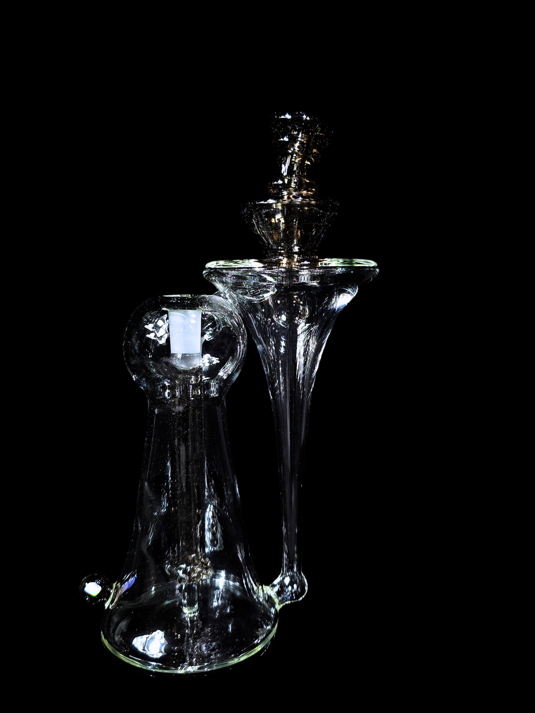 Lid Glass- Black Recycler